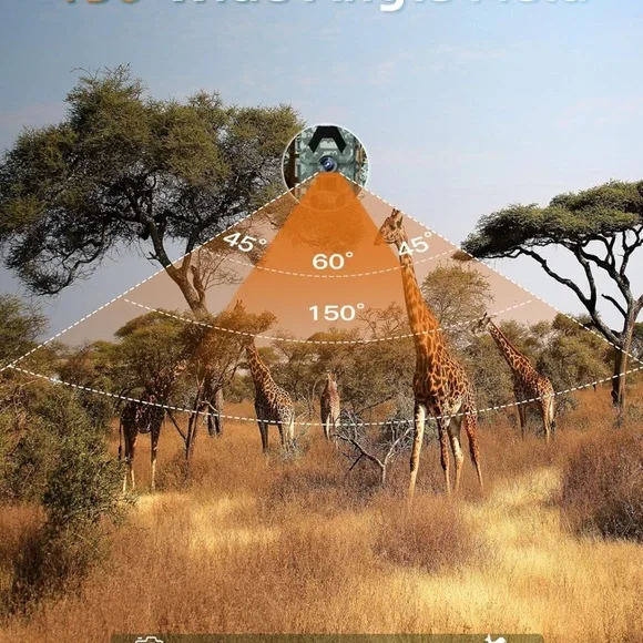 5K Ultra HD Camouflage Trail Camera
